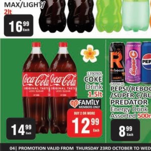  Coca Cola at Kit Kat Cash&Carry