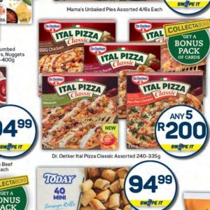 Pizza at Pick n Pay Hyper