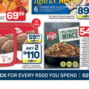 Ice cream at Pick n Pay Hyper