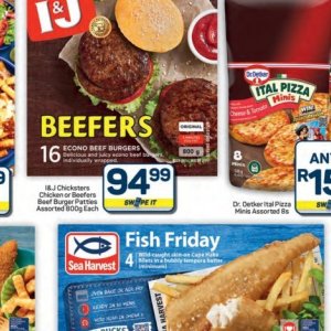 Burgers at Pick n Pay Hyper