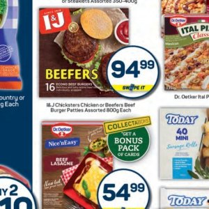 Burgers at Pick n Pay Hyper