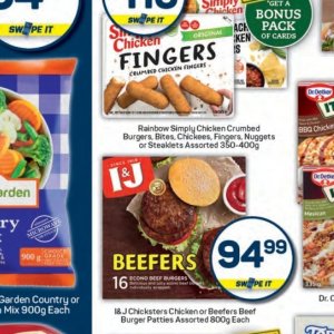 Burgers at Pick n Pay Hyper