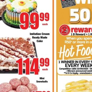 Cake at Boxer Superstores