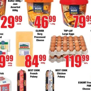 Cheese at Boxer Superstores