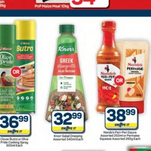Dressing at Pick n Pay Hyper