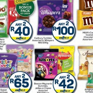 Chocolate at Pick n Pay Hyper