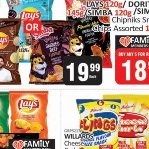 Chips at Kit Kat Cash&Carry