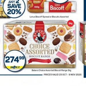 Biscuits at Pick n Pay Hyper