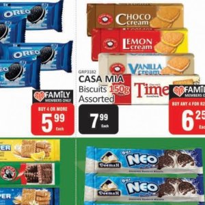 Biscuits at Kit Kat Cash&Carry