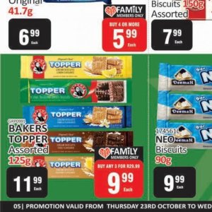 Biscuits at Kit Kat Cash&Carry