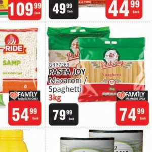 Pasta at Kit Kat Cash&Carry