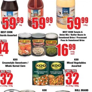 Peas at Boxer Superstores