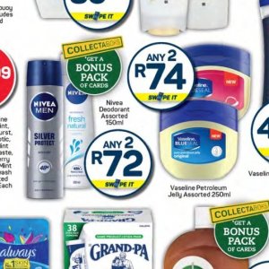 Deodorant nivea  at Kit Kat Cash&Carry