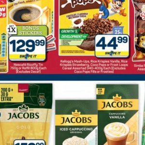 Cereal at Pick n Pay Hyper