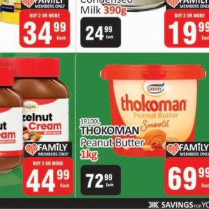 Peanut butter at Kit Kat Cash&Carry