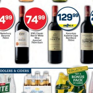 Wine at Pick n Pay Hyper