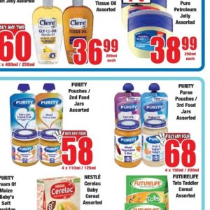 Purees at Boxer Superstores