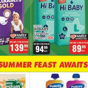 Diapers at Kit Kat Cash&Carry