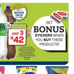 Stickers at Pick n Pay Hyper