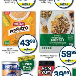 Cereal at Pick n Pay Hyper