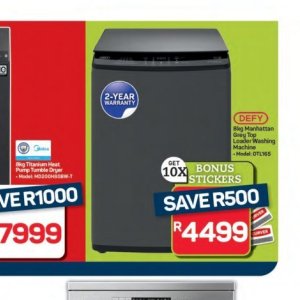 Washing machine at Pick n Pay Hyper