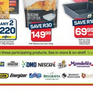 Cat litter at Pick n Pay Hyper
