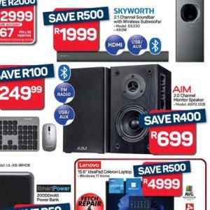 Monitor at Pick n Pay Hyper