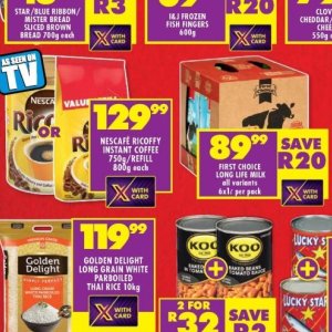 Coffee at Shoprite