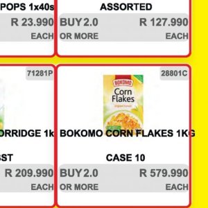 Corn at Kit Kat Cash&Carry