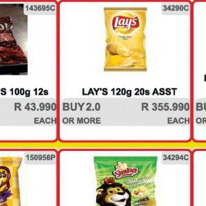 Lay's at Kit Kat Cash&Carry