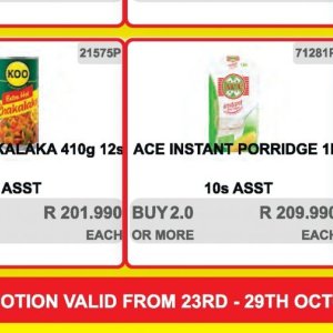   at Kit Kat Cash&Carry