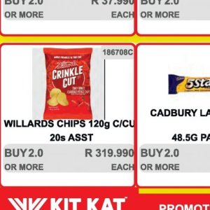 Chips at Kit Kat Cash&Carry
