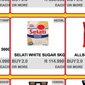 Sugar at Kit Kat Cash&Carry