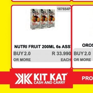   at Kit Kat Cash&Carry