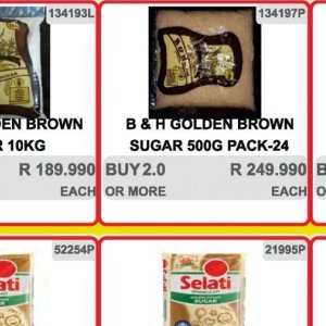 Sugar at Kit Kat Cash&Carry