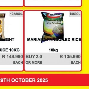Rice at Kit Kat Cash&Carry