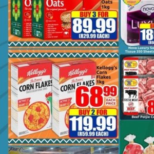 Kellogg's at Three Star Cash and Carry