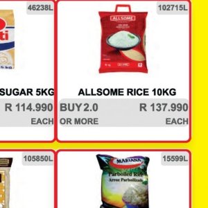 Rice at Kit Kat Cash&Carry