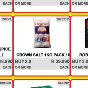 Salt at Kit Kat Cash&Carry
