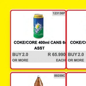 Fizzy drink at Kit Kat Cash&Carry