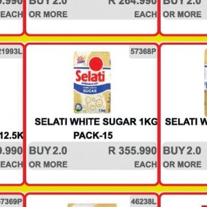 Sugar at Kit Kat Cash&Carry