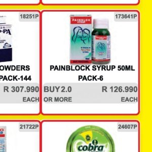 Syrup at Kit Kat Cash&Carry