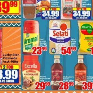 Canister at Three Star Cash and Carry