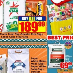 Rice at Three Star Cash and Carry