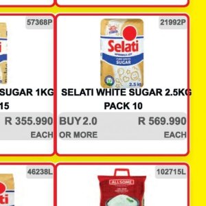 Sugar at Kit Kat Cash&Carry