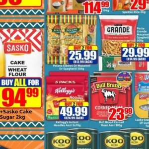 Spaghetti at Three Star Cash and Carry
