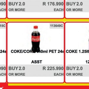 Cola at Kit Kat Cash&Carry