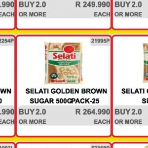 Sugar at Kit Kat Cash&Carry