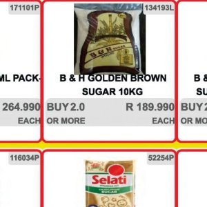 Sugar at Kit Kat Cash&Carry
