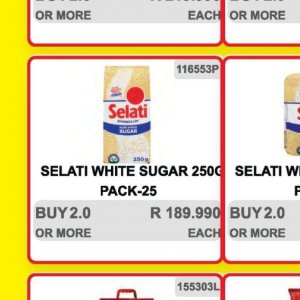 Sugar at Kit Kat Cash&Carry